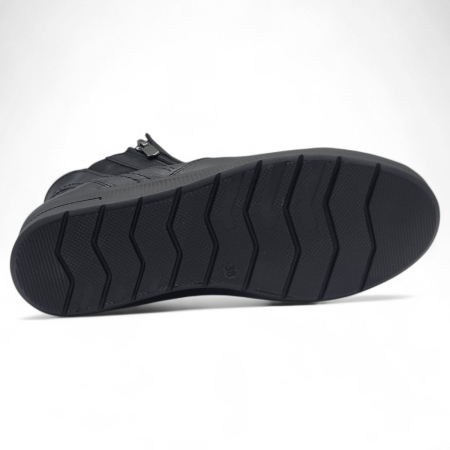 Ghete Damă Casual Din Piele Naturală Neagră 30384 [6]