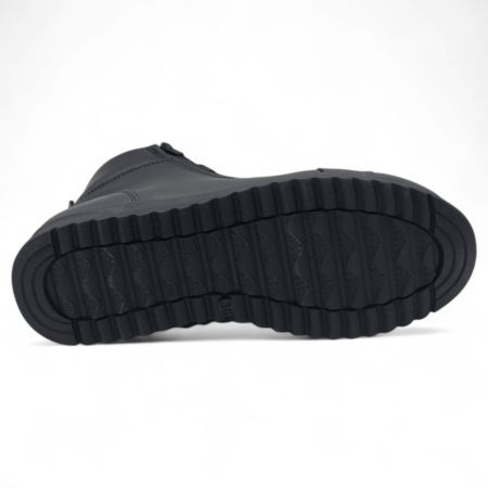 Ghete Damă Casual Din Piele Naturală Neagră 30386 [6]