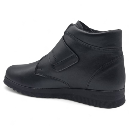 Ghete Damă Casual Din Piele Naturală Neagră 30390 [6]