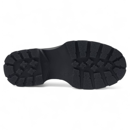 Ghete Damă Casual Din Piele Naturală Neagră 30392 [6]