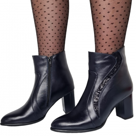 Ghete Damă Elegante Din Piele Naturală 9541 [2]