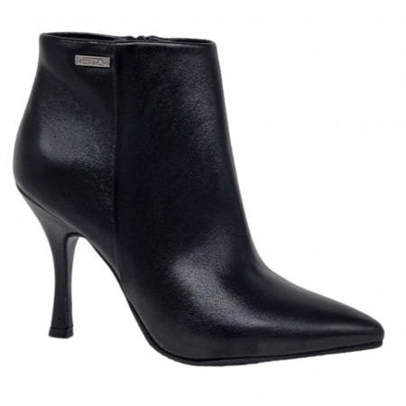 Ghete Damă Elegante Din Piele Naturală Neagră 9546 [3]