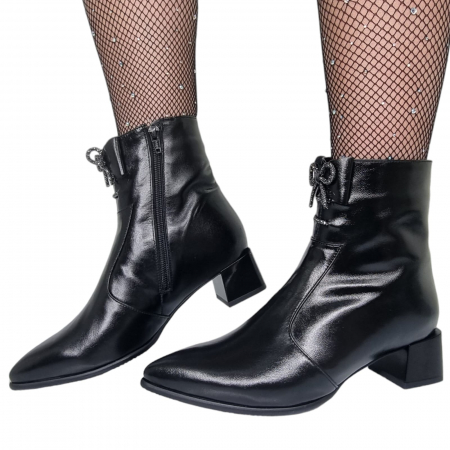 Ghete Damă Elegante Din Piele Naturală 9554 [6]