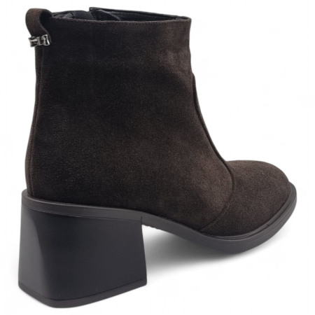 Ghete Damă Elegante Din Piele Naturală Maro Vel  40220 [2]