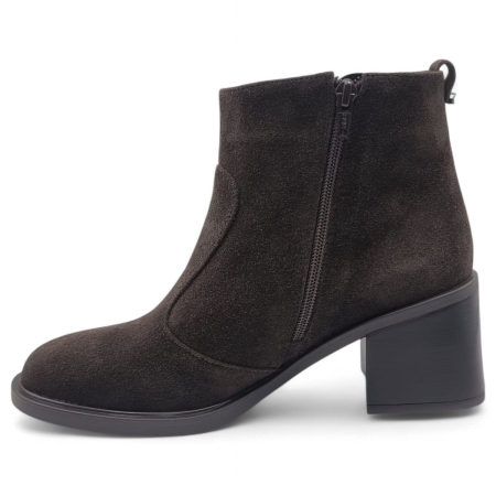 Ghete Damă Elegante Din Piele Naturală Maro Vel  40220 [3]