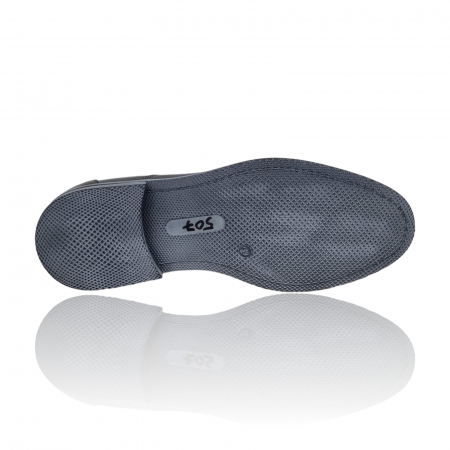 Pantofi Bărbați Casual Confort Din Piele Naturală Blue 2500 [2]