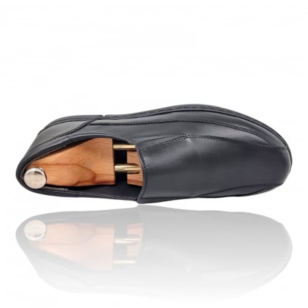 Pantofi Bărbați Casual Din Piele Naturală Neagra 1311 [1]