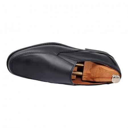 Pantofi Bărbați Casual Din Piele Naturală Neagra 1313 [10]