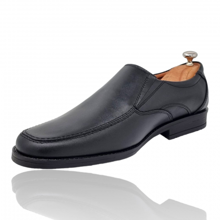 Pantofi Bărbați Casual Din Piele Naturală Neagra 1313 [1]