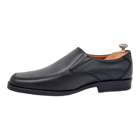 Pantofi Bărbați Casual Din Piele Naturală Neagra 1313 [11]
