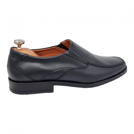 Pantofi Bărbați Casual Din Piele Naturală Neagra 1313 [9]