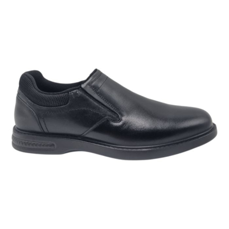 Barbati - Pantofi Bărbați Casual Din Piele Naturală Neagra 2583