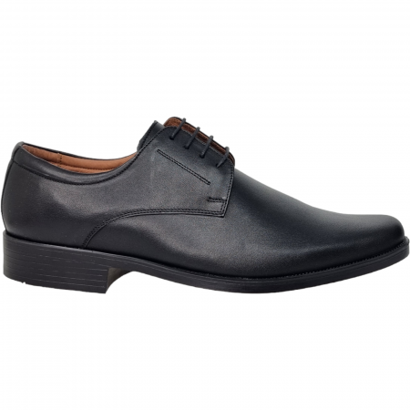 Pantofi Eleganti Pentru Barbati - Pantofi Bărbați Eleganți Din Piele Naturală Neagră 1653