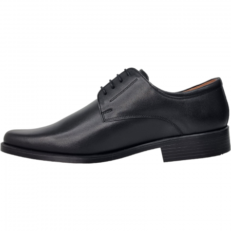 Pantofi Bărbați Eleganți Din Piele Naturală Neagră 1653 [3]