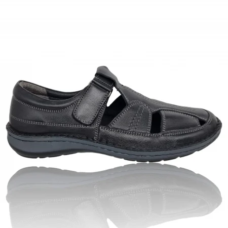 Pantofi Perforati Pentru Barbati - Pantofi Bărbați Din Piele Naturală Perforată 6534