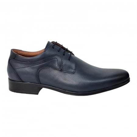 Barbati - Pantofi Bărbați Eleganți Din Piele Naturală Blue 1737
