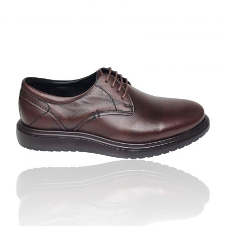 Pantofi Eleganti Pentru Barbati - Pantofi Bărbați Eleganți Din Piele Naturală Maro 1691