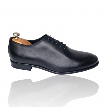 Pantofi Eleganti Pentru Barbati - Pantofi Bărbați Eleganți Din Piele Naturală Neagră 1705