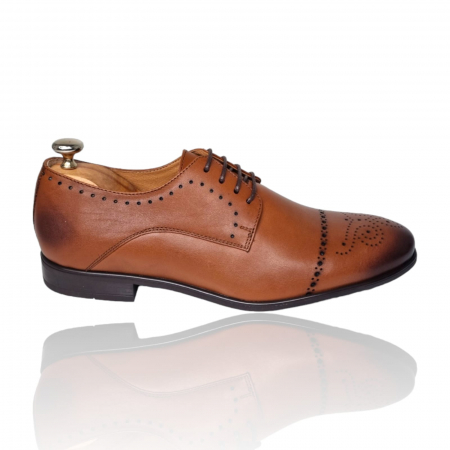 Pantofi Eleganti Pentru Barbati - Pantofi Bărbați Eleganți Din Piele Naturală Neagră 1706