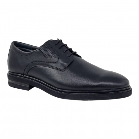 Pantofi Bărbați Eleganți Din Piele Naturală Neagra 1732 [2]