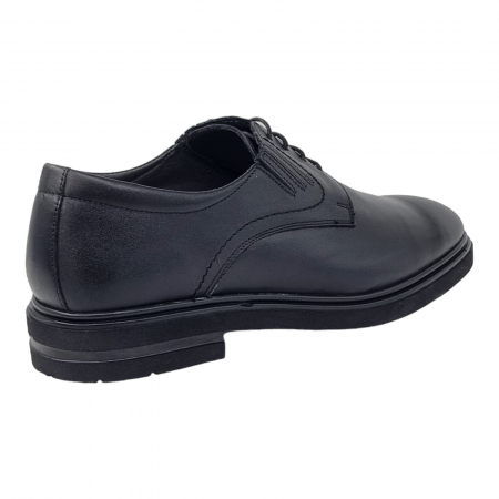 Pantofi Bărbați Eleganți Din Piele Naturală Neagra 1732 [3]