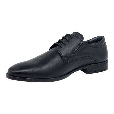 Pantofi Bărbați Eleganți Din Piele Naturală Neagra 1733 [2]