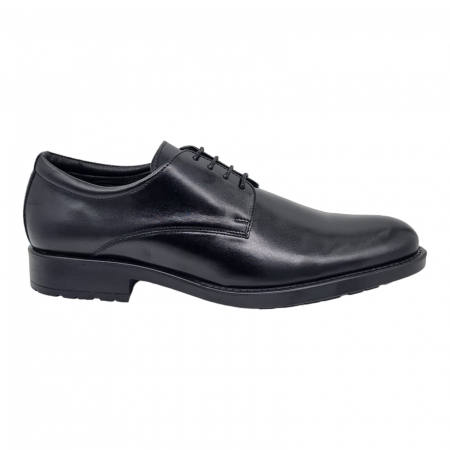 Barbati - Pantofi Bărbați Eleganți Din Piele Naturală Neagra 1734