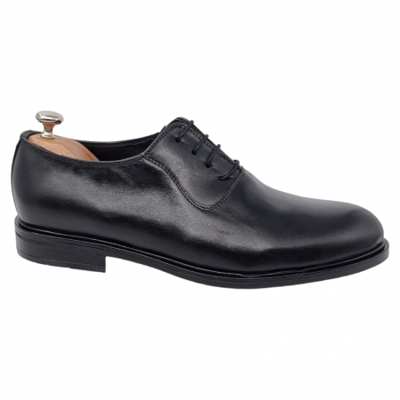 Pantofi Eleganti Pentru Barbati - Pantofi Bărbați Eleganți Din Piele Naturală Neagra 1741