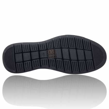 Pantofi Bărbați Casual Din Piele Naturală Neagra 1328 [6]