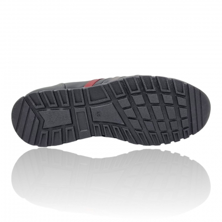 Pantofi Bărbați Sport Din Piele Naturală Neagră 1204 [4]