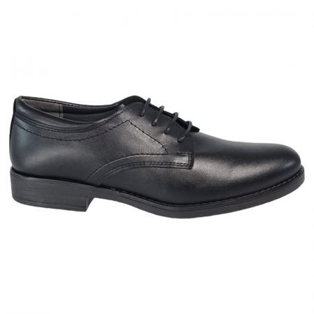 Femei - Pantofi Damă Casual Confort Din Piele Naturală Neagră 5025