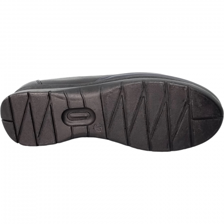 Pantofi Damă Casual Confort Din Piele Naturală Neagră 5008 [1]
