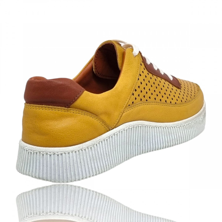 Pantofi Pentru Femei - Pantofi Damă Casual Confort Din Piele 5102