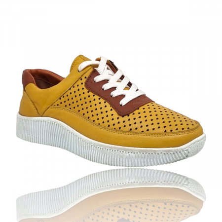 Pantofi Damă Casual Confort Din Piele 5102 [0]
