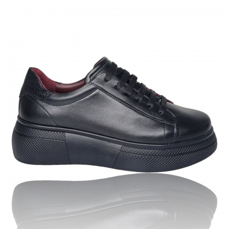 Femei - Pantofi Damă Casual Confort Din Piele 5160