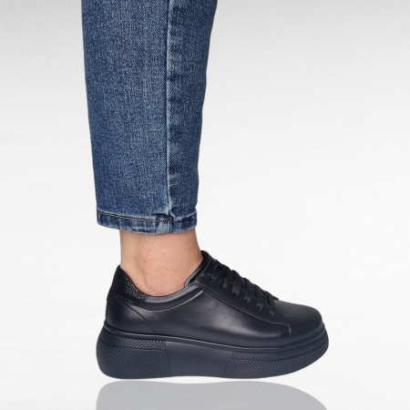 Pantofi Damă Casual Confort Din Piele 5160 [4]