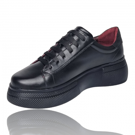 Pantofi Damă Casual Confort Din Piele 5160 [1]