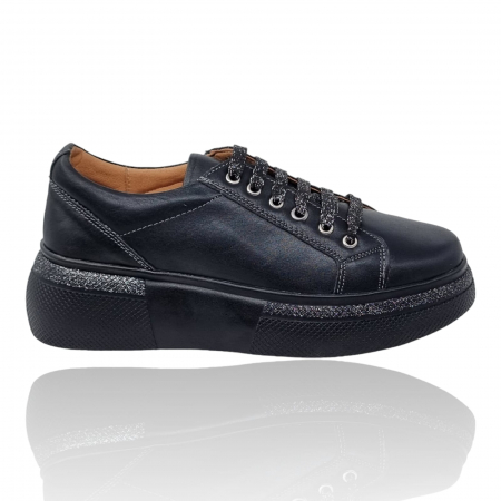 Pantofi Pentru Femei - Pantofi Damă Casual Confort Din Piele 5202