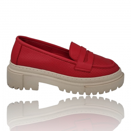 Pantofi Pentru Femei - Pantofi Damă Casual Confort Din Piele 5181