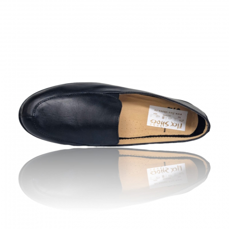 Pantofi Damă Casual Confort Din Piele Naturală Neagră 5189 [6]
