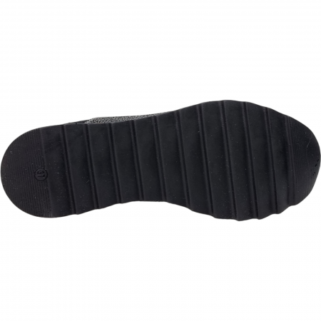 Pantofi Damă Casual Confort Din Piele Naturală Neagră 5083 [5]