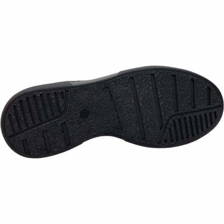 Pantofi Damă Casual Confort Din Piele Naturală Neagră 5090 [4]