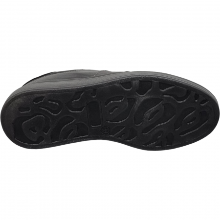 Pantofi Damă Casual Confort Din Piele Naturală Neagră 5013 [4]