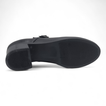 Pantofi Damă Casual Confort Din Piele Naturală Neagră 25447 [6]