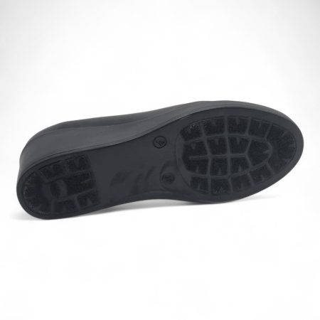 Pantofi Damă Casual Confort Din Piele Naturală Neagră 25449 [5]