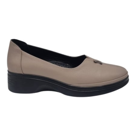 Femei - Pantofi Damă Casual Confort Din Piele Naturală Vizon 25450