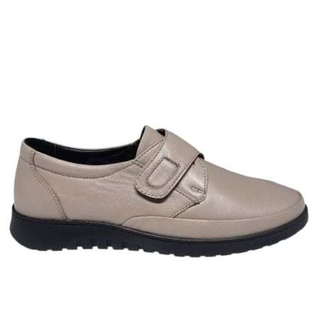 Femei - Pantofi Damă Casual Confort Din Piele Naturală Vizon 25457