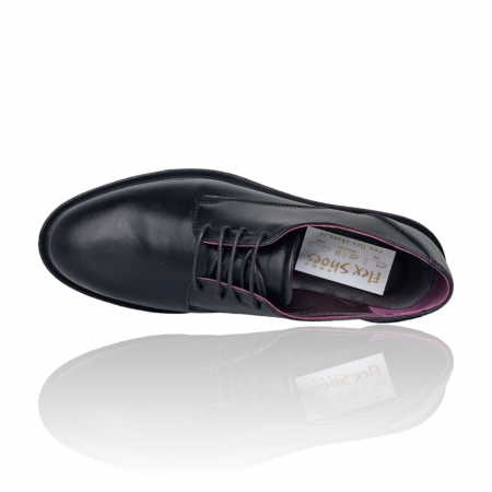 Pantofi Damă Casual Confort Din Piele Naturală Neagră 5073 [6]
