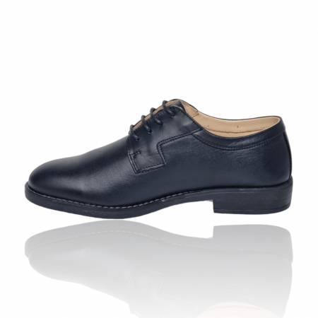 Pantofi Damă Casual Confort Din Piele Naturală Neagră 5072 [1]