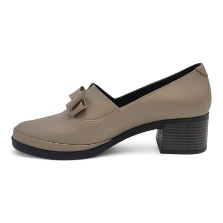 Pantofi Damă Casual Confort Din Piele Naturală Vizon 25446 [3]
